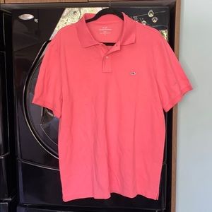 Vineyard Vines salmon polo